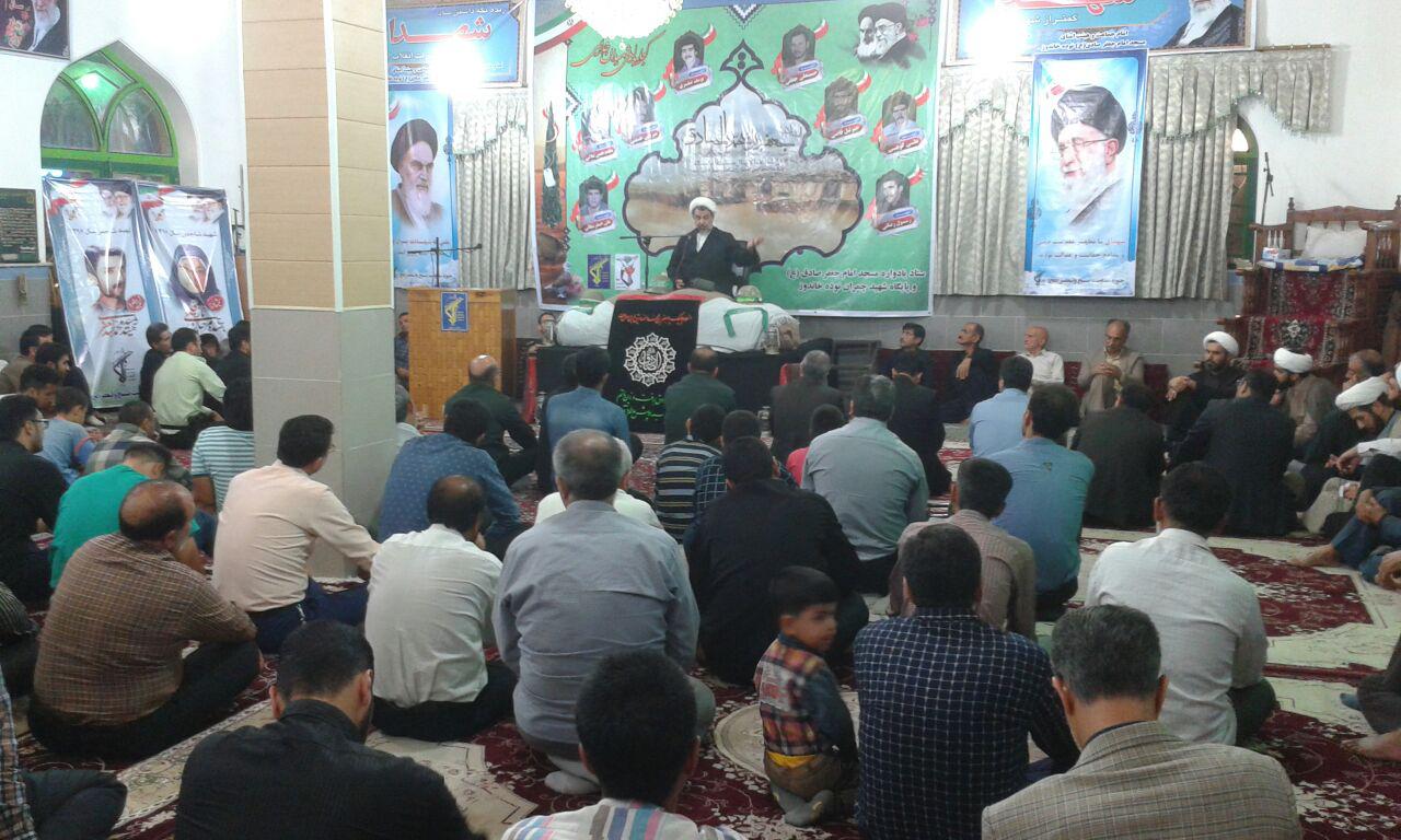 گرامیداشت یاد شهدای نوده خاندوز گلستان