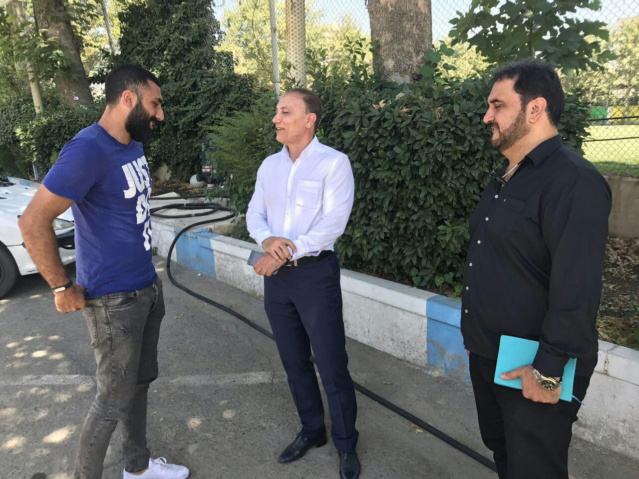 آغاز کار درخشان در تیم نفت تهران