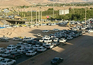 کندی تردد در محور شیراز - سپیدان