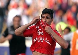 گل اول پرسپولیس به نفت + فیلم