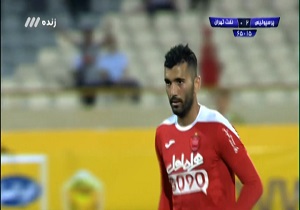 گل دوم پرسپولیس به نفت + فیلم