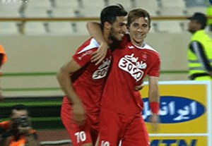 گل سوم پرسپولیس به نفت + فیلم