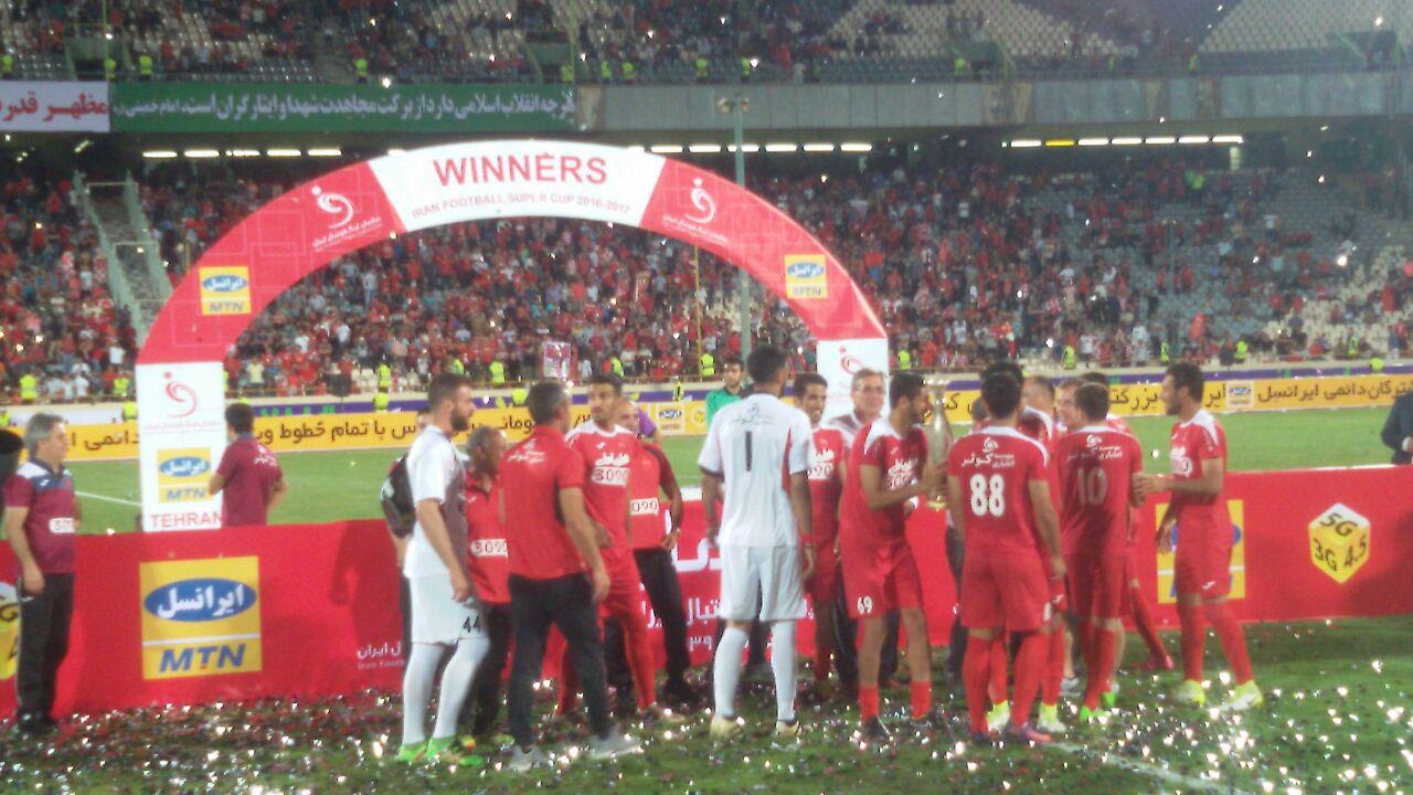 پرسپولیس جام قهرمانی سوپر جام را بالای سر برد