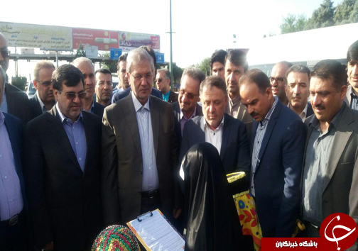 وزیر تعاون، کار و رفاه اجتماعی وارد قزوین شد+ تصاویر