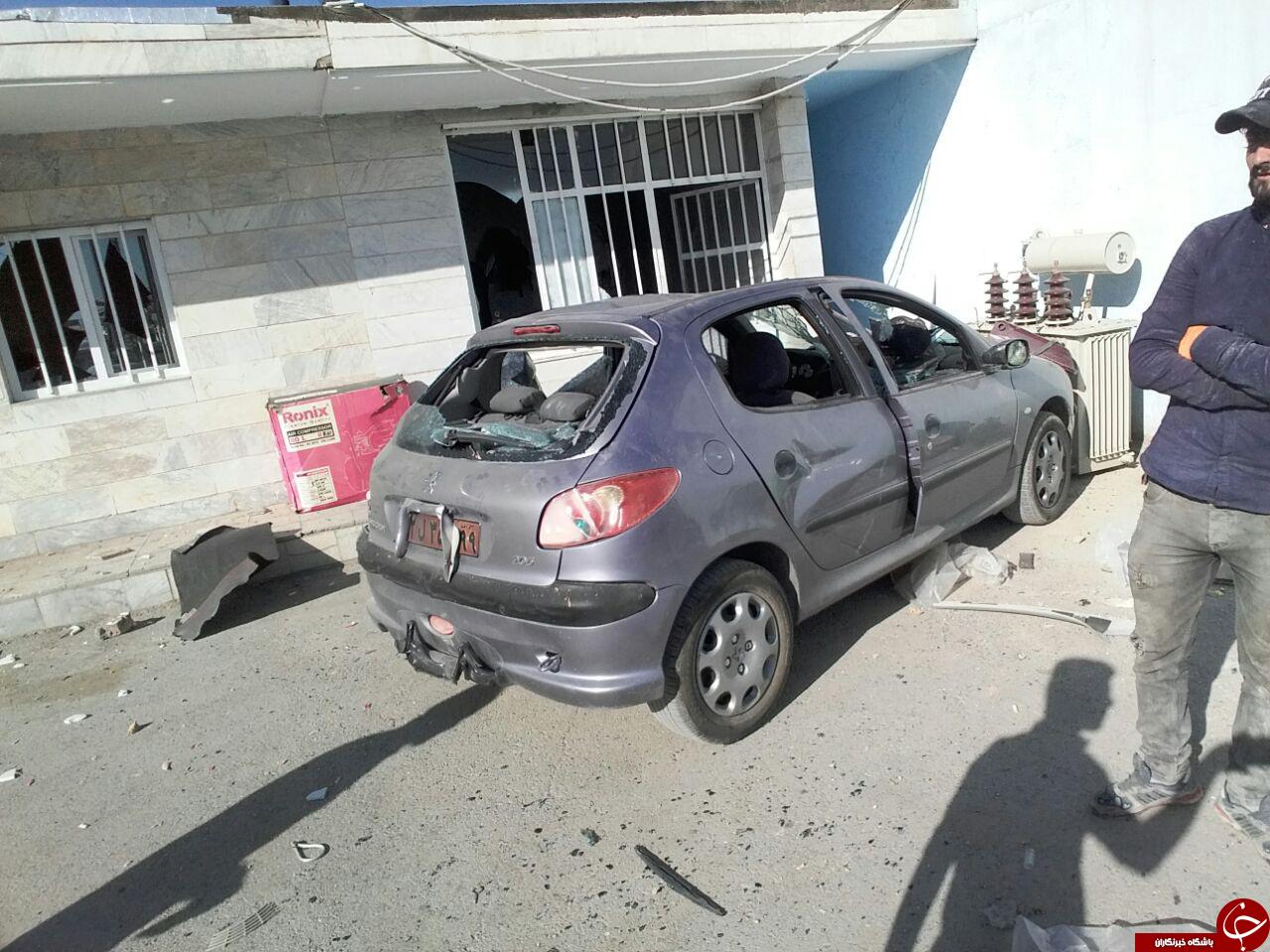 خسارات بجا مانده از حادثه انفجار در شهرک امیریه شهریار + تصاویر