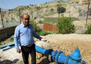رفع تنش آبی شهر لنده با افزایش دبی چاه‌ها