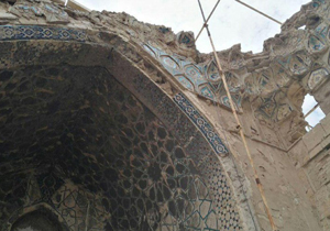 مرمت تنها اثر بر جای مانده از دوره تیموری و ایلخانی در فارس