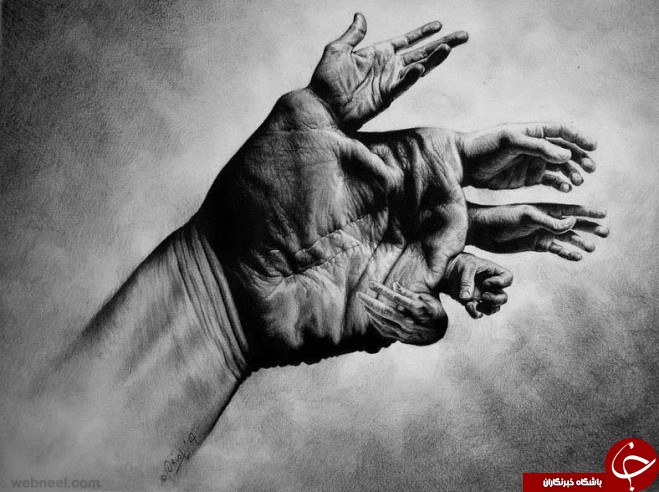 خلق نقاشی های سه بعدی شگفت انگیز با مداد