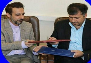 امضاء تفاهم نامه همکاری بین بانک قرض الحسنه رسالت و صداو سیمای یزد