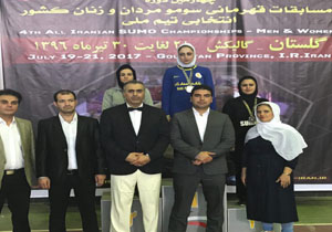 کسب ۴ طلا برای سوموکاران مازندرانی