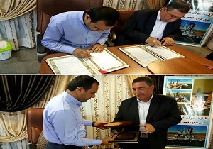 امضای قرارداد پروژه مشارکتی پارکینگ هفت طبقه خرمشهر