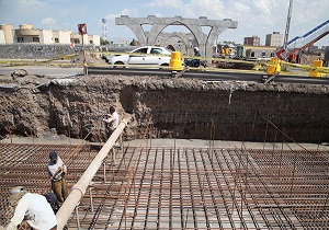 پروژه پل قدس اردبیل با سرعت اجرا می شود