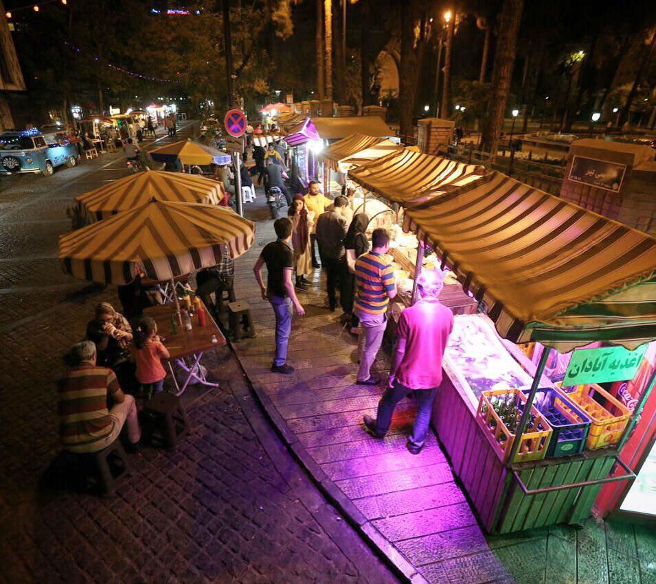 خیابان سی‌تیر شب‌ها بسته می‌شود/ راه‌اندازی غذاهای خیابانی در تهران
