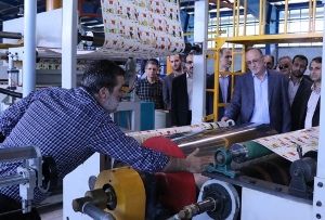 بازدید از واحد صنعتی در صومعه سرا