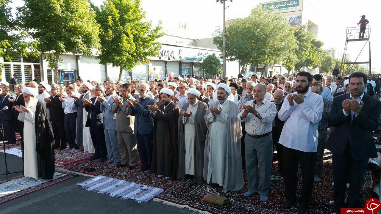 برپایی نماز عید فطر همزمان در سراسر کشور + تصاویر