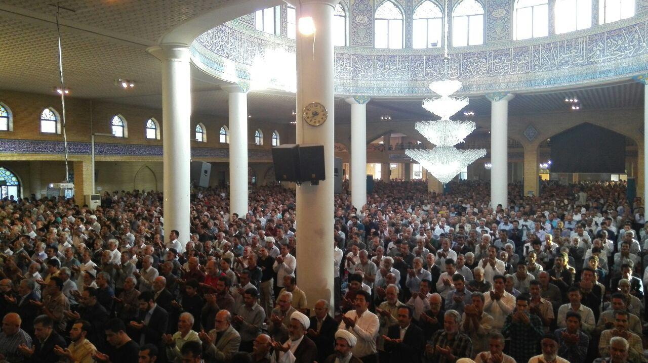 برپایی نماز عید فطر همزمان در سراسر کشور + تصاویر
