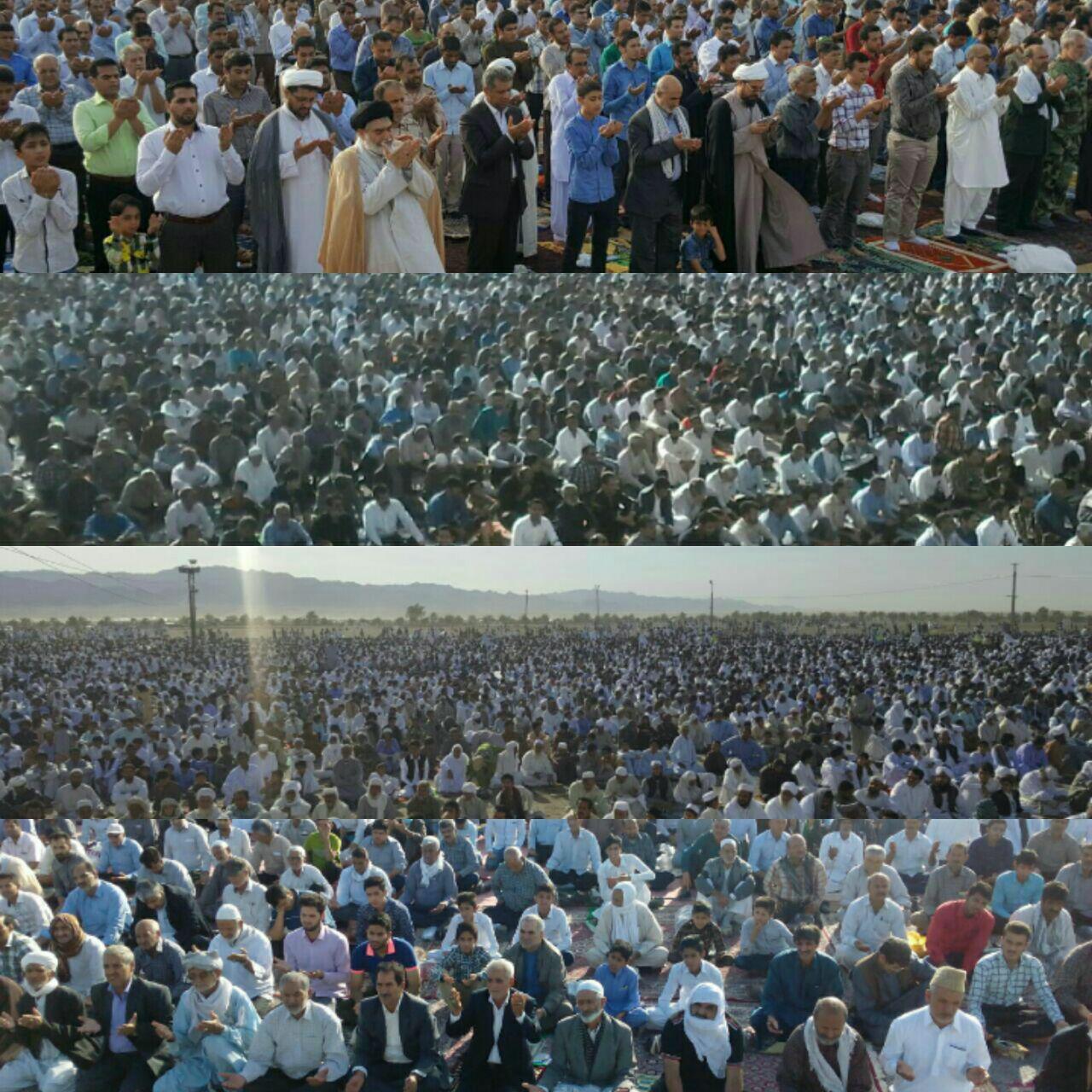 برپایی نماز عید فطر همزمان در سراسر کشور + تصاویر