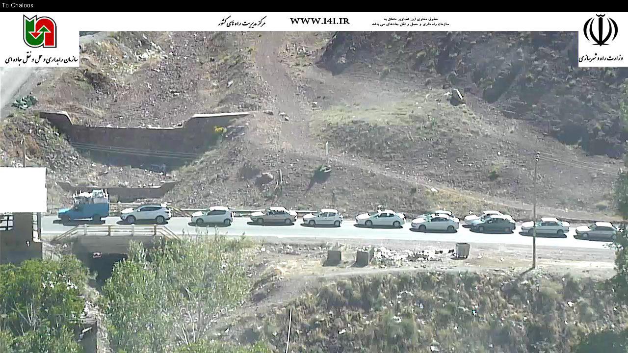 ترافیک سنگین در محورهای شمالی کشور