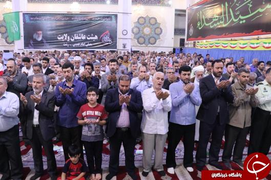 اقامه نماز عید سعید فطر پس از یک ماه بندگی