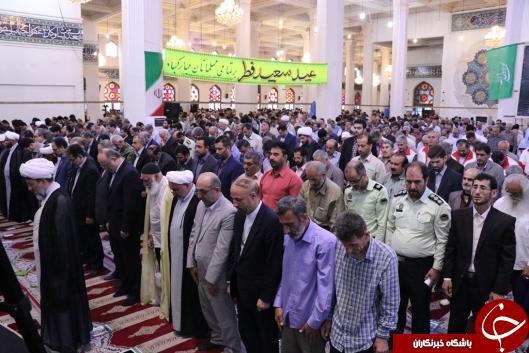 اقامه نماز عید سعید فطر پس از یک ماه بندگی