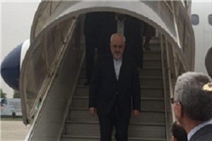 ظریف وارد برلین شد/رایزنی با مقامات عالی&zwnj;رتبه آلمان