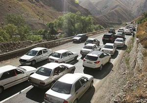 تردد نیمه‌ سنگین در برخی محورهای ارتباطی استان اصفهان