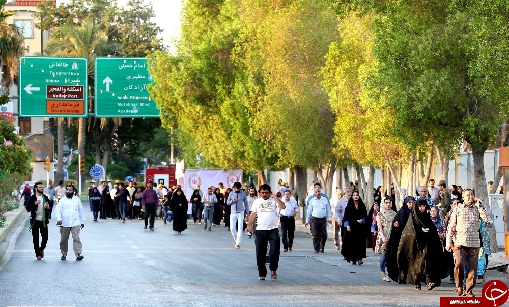 گزارش تصویری نماز عیدد فطر در بوشهر