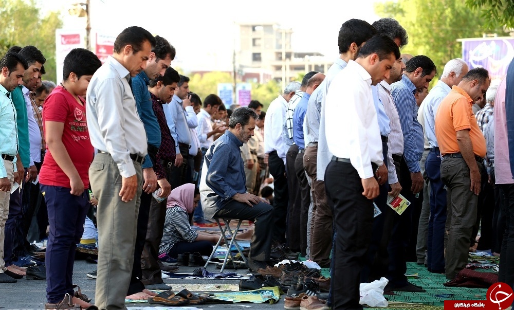 گزارش تصویری نماز عیدد فطر در بوشهر