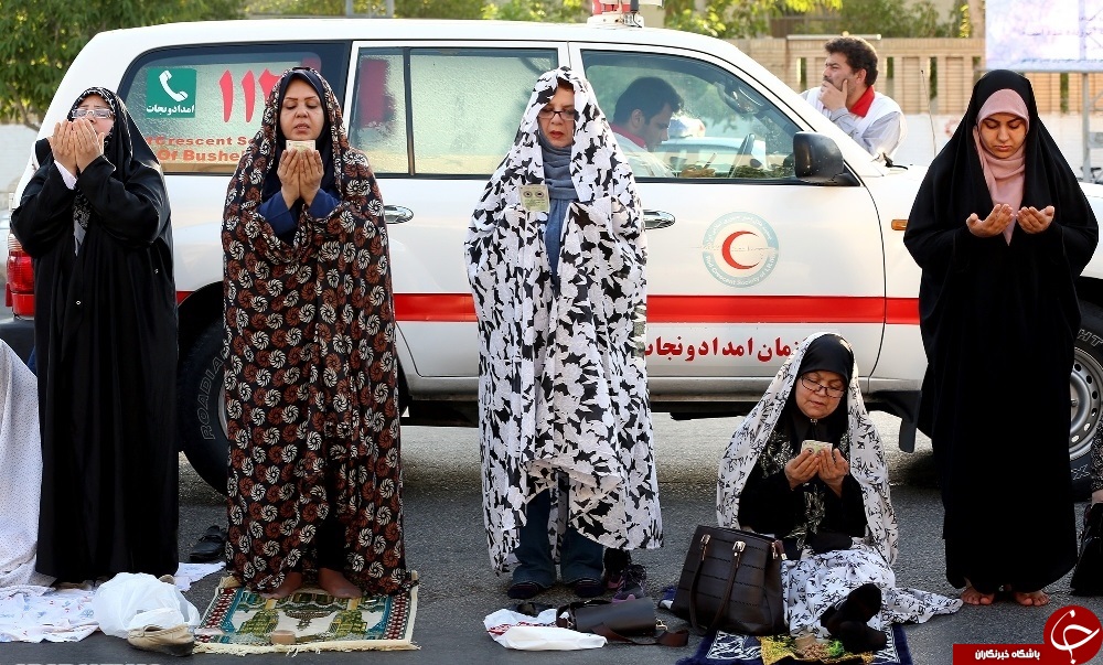 گزارش تصویری نماز عیدد فطر در بوشهر