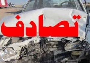 جان باختن 3 تن بر اثر تصادف در محور سراب نیلوفر