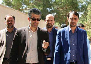 افتتاح دو طرح عمرانی در شهرستان آباده