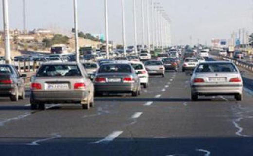 افزایش ترافیک از بعد از ظهر امروز