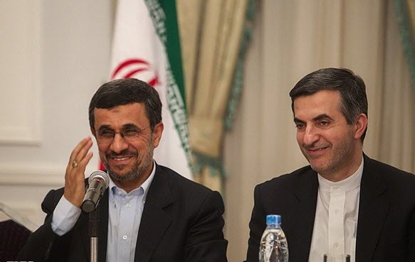 احمدی نژاد پدربزرگ شد + توییت