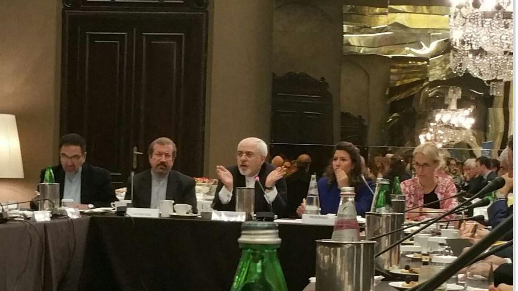 ظریف در نشست مرکز اروپایی روابط خارجی موسوم به (ECFR) شرکت کرد