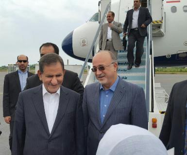 معاون اول رئیس جمهور وارد گیلان شد