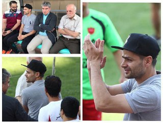 حضور کامیابی نیا در تمرین امروز پرسپولیس