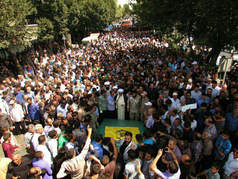 پیکر 6 شهید مدافع حرم تشییع شد
