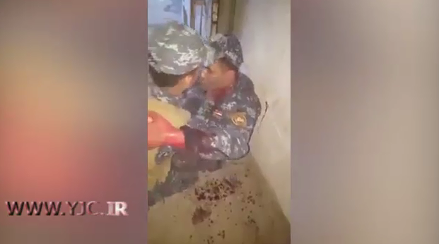 لحظه شهادت فردی که هدف تک&zwnj;تیرانداز داعشی شد +فیلم