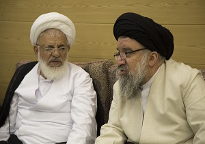 دیدار امام جمعه موقت تهران با آیت الله ناصری امام جمعه یزد