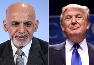 ترامپ و اشرف غنی با یکدیگر دیدار می‌کنند