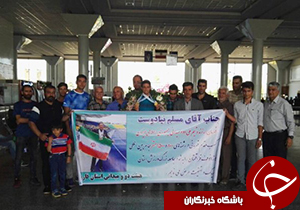 استقبال از قهرمان دو و میدانی رقابت های بین المللی قزاقستان