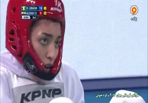 کیمیا علیزاده اولین مدال جهانی تکواندوی بانوان ایران را کسب کرد + فیلم