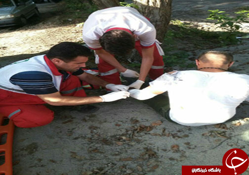 چهار مصدوم در سانحه رانندگی در تنکابن + تصاویر