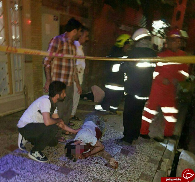 انفجار منزل مسکونی در مشهد + تصاویر