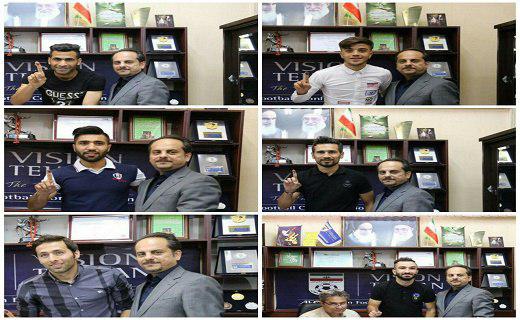 صحبت&zwnj;های بازیکنان استقلال پس از ثبت قرارداد