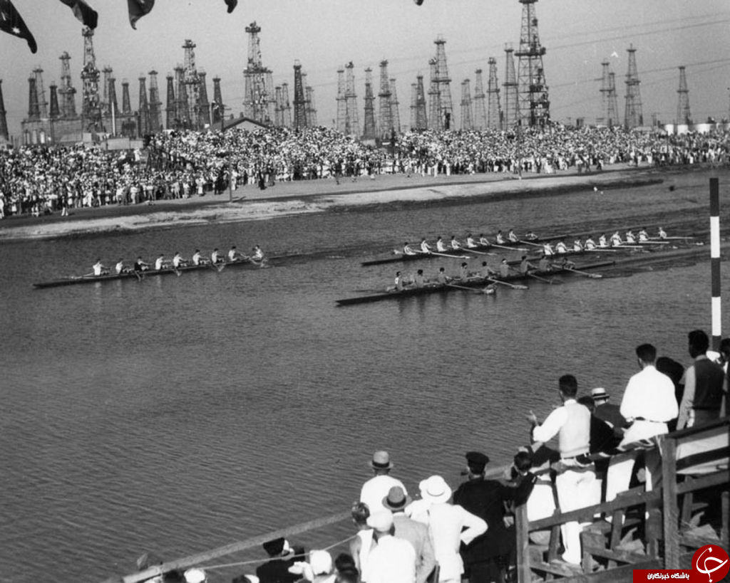 تصاویر ناب از جنگل های نفتی در دهه های 1920 تا 1930