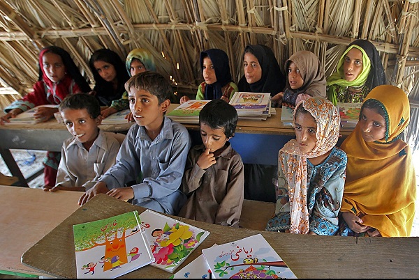 ۳۰مدرسه کپری سرپناه دانش آموزان جنوب