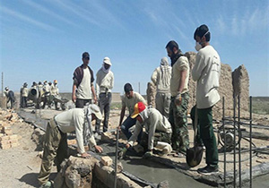 خدمت رسانی دانشجویان بسیجی به مردم مناطق محروم مهاباد