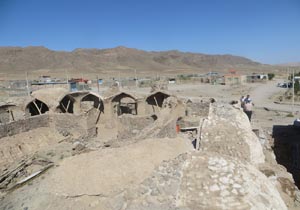 آغاز مرمت رباط زردان شهرستان زیرکوه