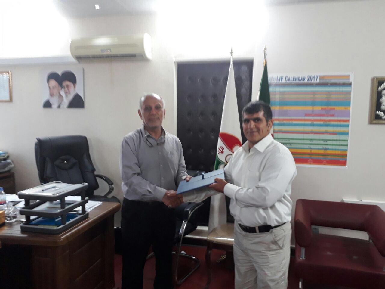 فریدون محسنی مسئول اداری، مالی و پشتیبانی لیگ جودو کشور شد